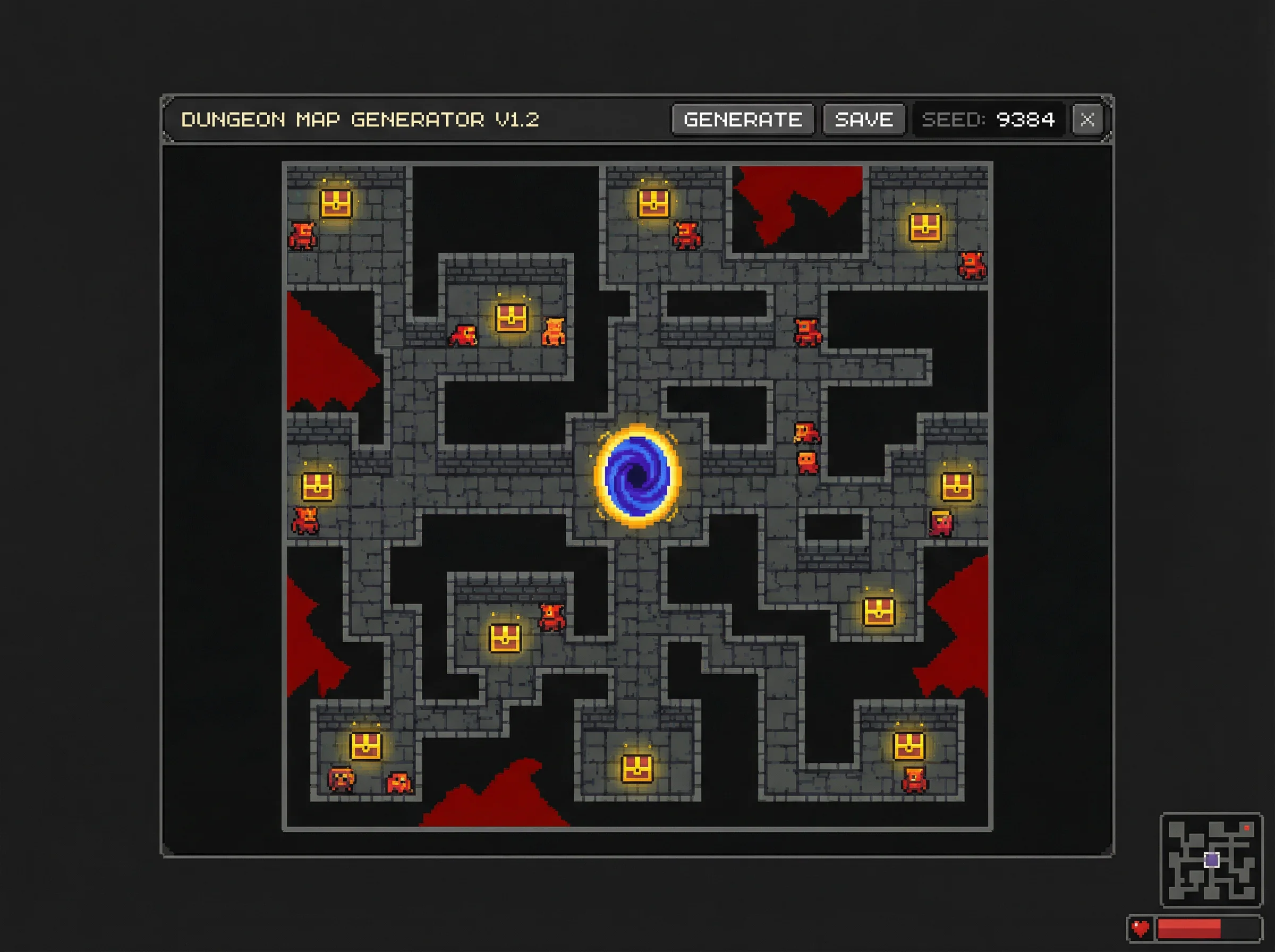 pp电子地牢生成系统 - 捕鱼游戏 核心机制