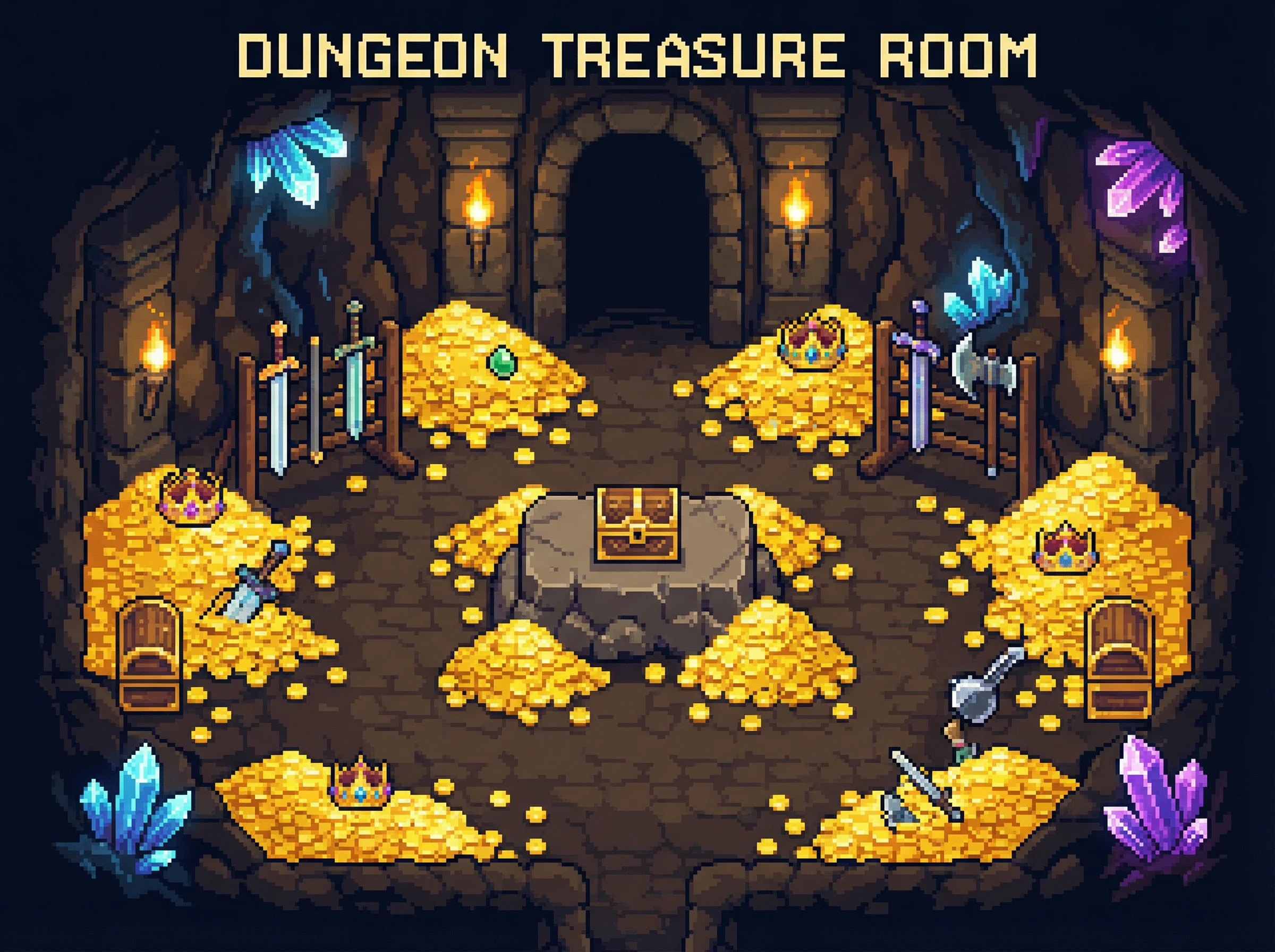 像素画廊：地牢宝藏室 - 捕鱼游戏 玩家作品